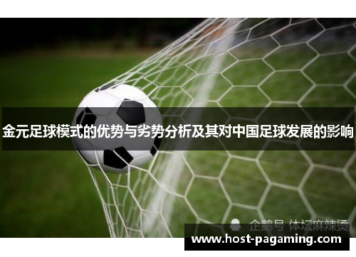 金元足球模式的优势与劣势分析及其对中国足球发展的影响