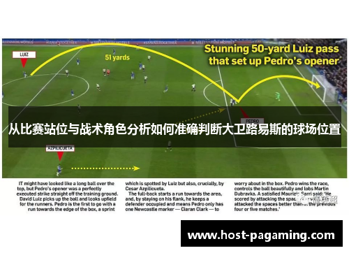 从比赛站位与战术角色分析如何准确判断大卫路易斯的球场位置